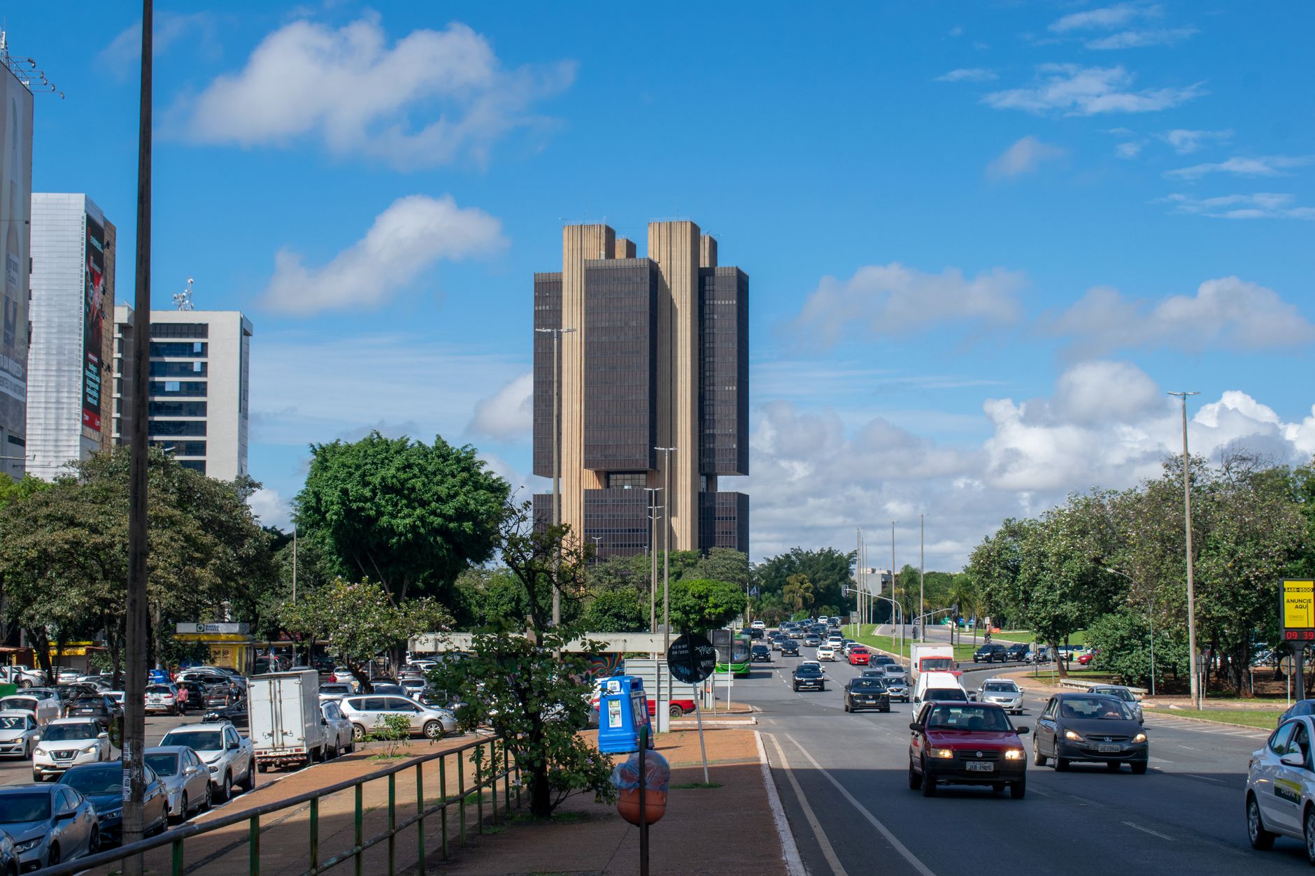 Fachada do edifício sede do Banco Central do Brasil em Brasília